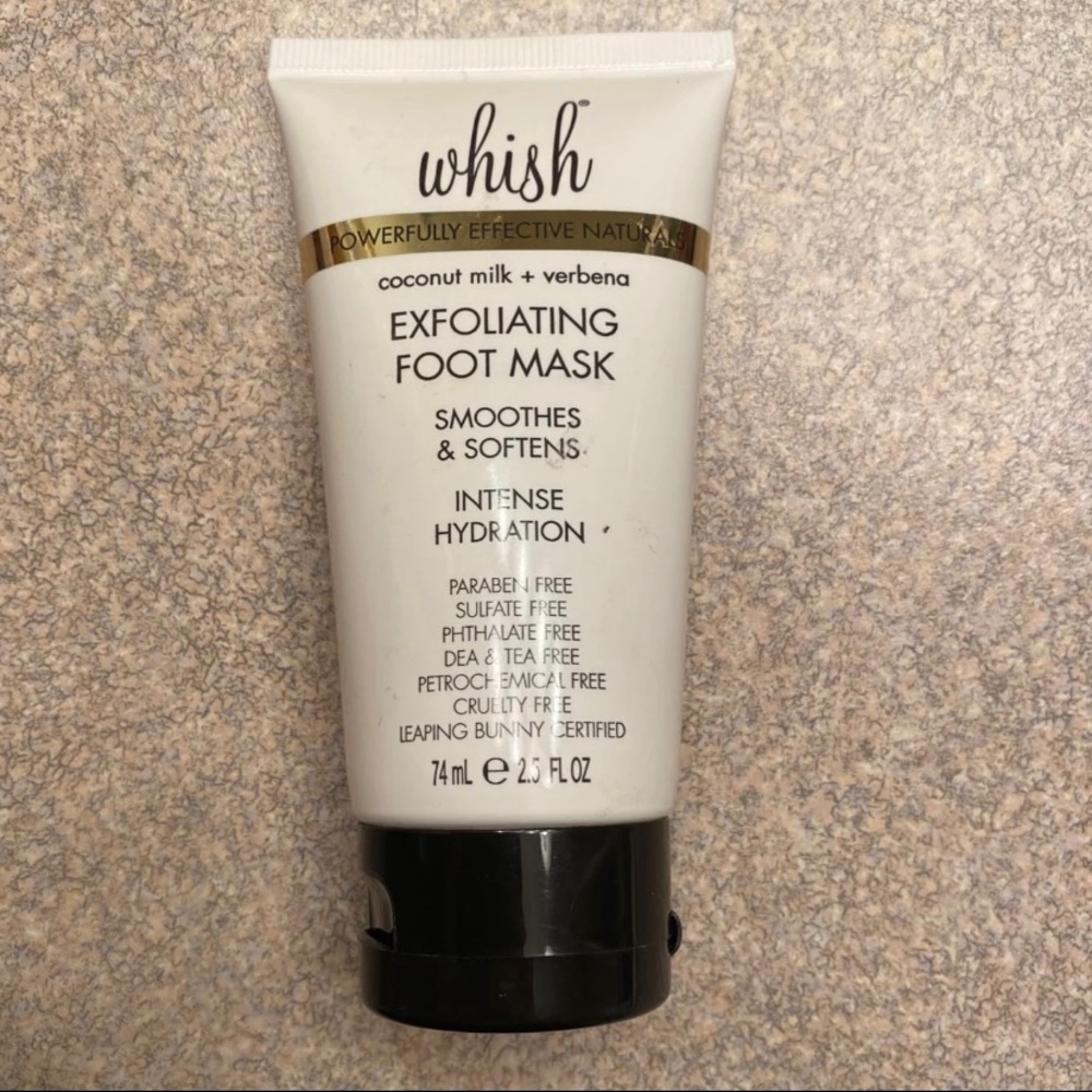 Whish exfoliating foot mask